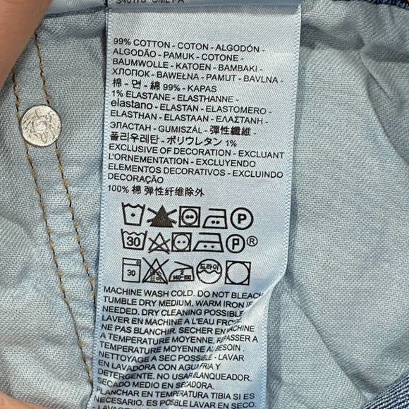 Levi's 514 Straight Leg Jeans Men's 40 x 30 Regular Fit Medium Wash Denim - Picture 9 of 10